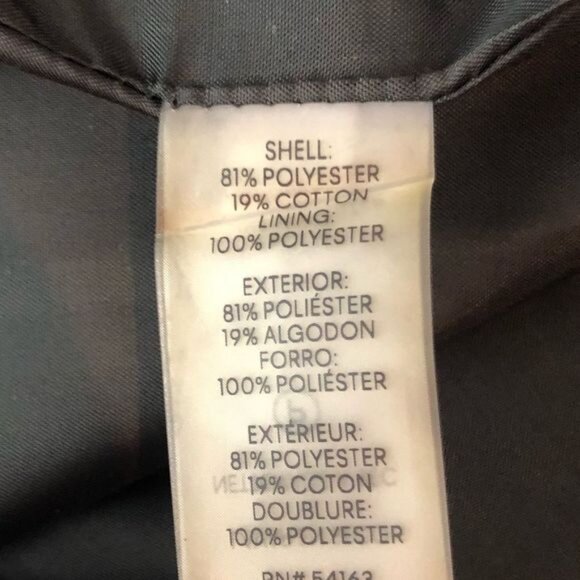 Calvin Klein Boyfriend Houndstooth Floral Long Button Jacket Dress size 18W - Picture 14 of 16